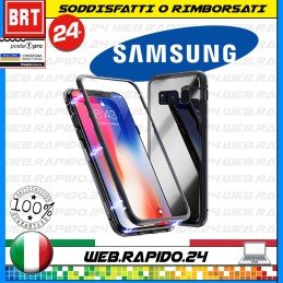 COVER CUSTODIA MAGNETICA 360 X SAMSUNG GALAXY NOTE 8 SM-N950F VETRO FRONTE+RETRO