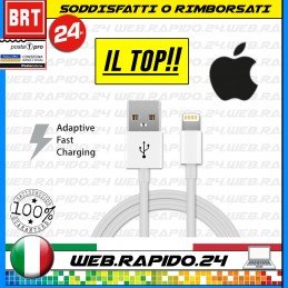 CAVO DATI USB LIGHTING PER APPLE IPHONE 5 6 7 8 PLUS X XS MAX 11 12 13 14 PRO