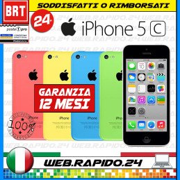 AAA+++ SMARTPHONE APPLE IPHONE 5 5C 32GB OTTIME CONDIZIONI GARANZIA IT