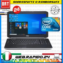 PC NOTEBOOK DELL LATITUDE E5520 15" DUO RAM 4GB HDD 320GB OTTIMO 24H