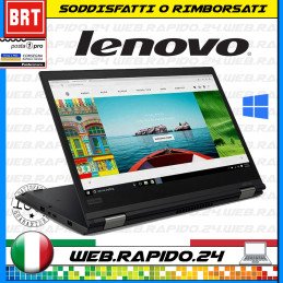 PC NOTEBOOK PORTATILE LENOVO X380 13.5 CPU i5-8250U RAM 16GB SSD256GB TOUCH    