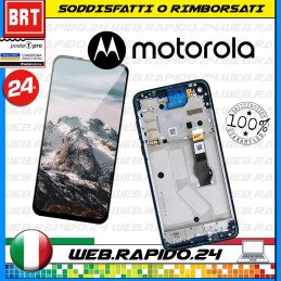DISPLAY LCD+TOUCH SCREEN+FRAME PER MOTOROLA MOTO G8 POWER XT2041 XT-2041 SCHERMO