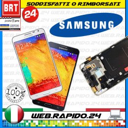 D91_DISPLAY LCD+TOUCH+FRAME OLED SAMSUNG NOTE 3 NEO SM-N7505 SCHERMO LEGGERE!!