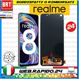 DISPLAY LCD+TOUCH SCREEN PER OPPO REA94 4G CPH2203 / REALME 8 RMX3085 SCHERMO_24