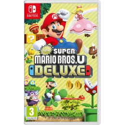 GIOCO NEW SUPER MARIO BROS U DELUXE NINTENDO SWITCH COMPLETO PAL FR MULTILINGUA