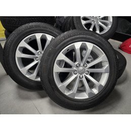 SET 4 CERCHI IN LEGA AUDI Q5 +GOMME CONTINENTAL CROSSCONTACT 235 60 R18 ESTIVE 