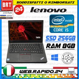 NOTEBOOK LENOVO THINKPAD X270 12.5" i5-7200U RAM 8GB SSD 256GB HDMI WINDOWS 11