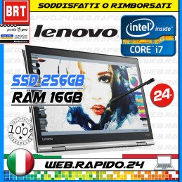 PC NOTEBOOK LENOVO THINKPAD X1 YOGA G2 14 I7-7650U RAM 8GB SSD 256GB TOUCH WIN11