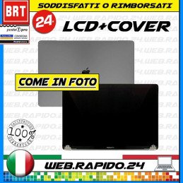 D546_DISPLAY SCHERMO LCD+COVER APPLE MACBOOK PRO 13 A2251 A2159 A1989 2018-2020