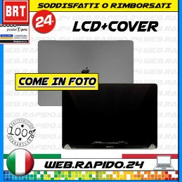D525_DISPLAY LCD ORIGINALE APPLE MACBOOK PRO RETINA SILVER 13 A1708 A1706 2016